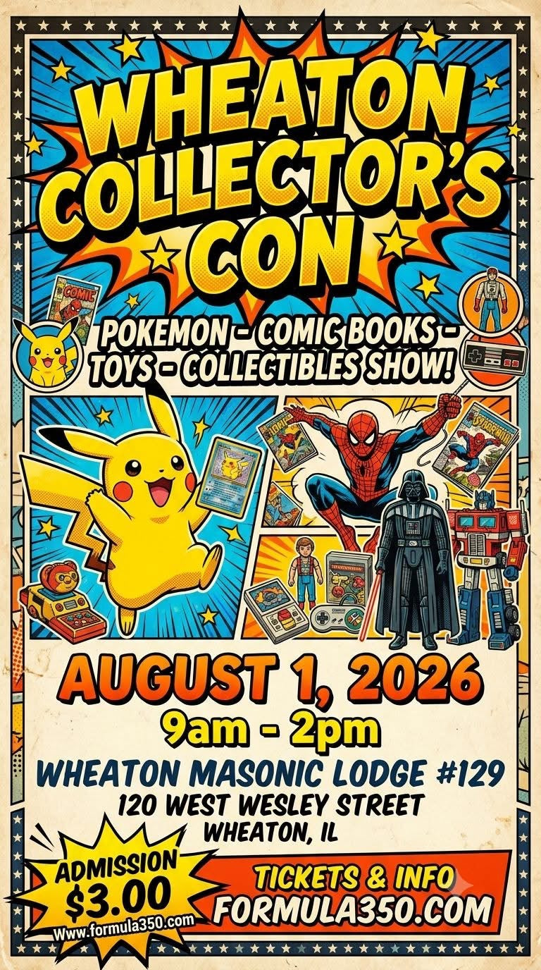 Catch Counterhoard at Wheaton Collector’s Con!