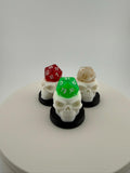 3D Printed Skull Dice Holder | Skull Token | MTG Commander EDH Accessory