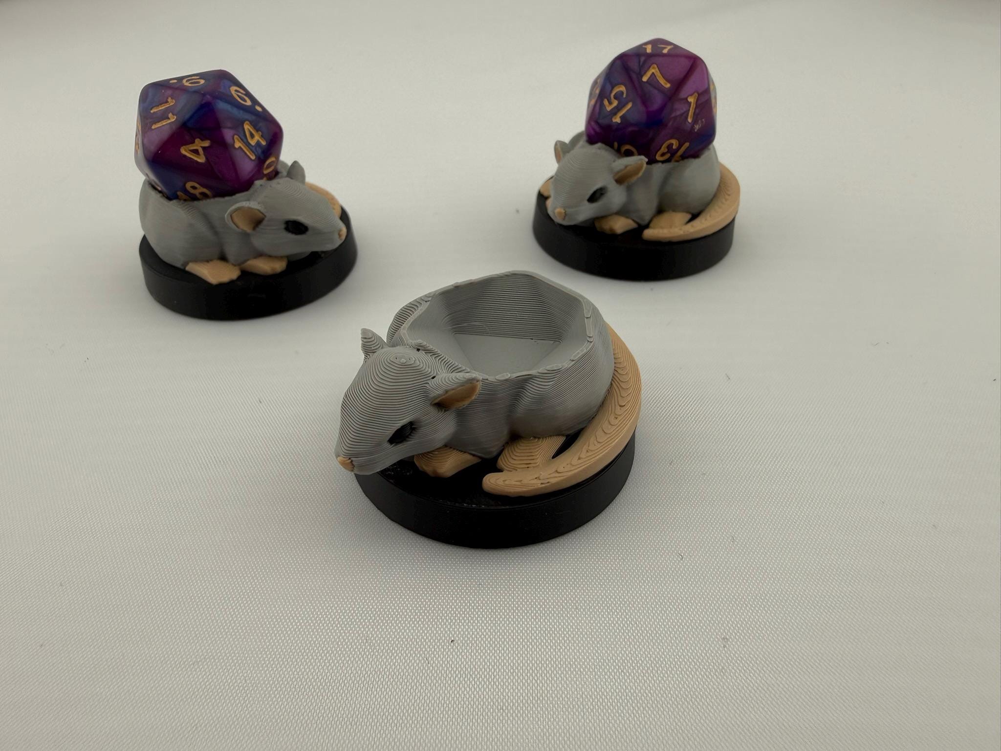 3D Printed Rat Dice Holder | MTG Commander EDH Accessory