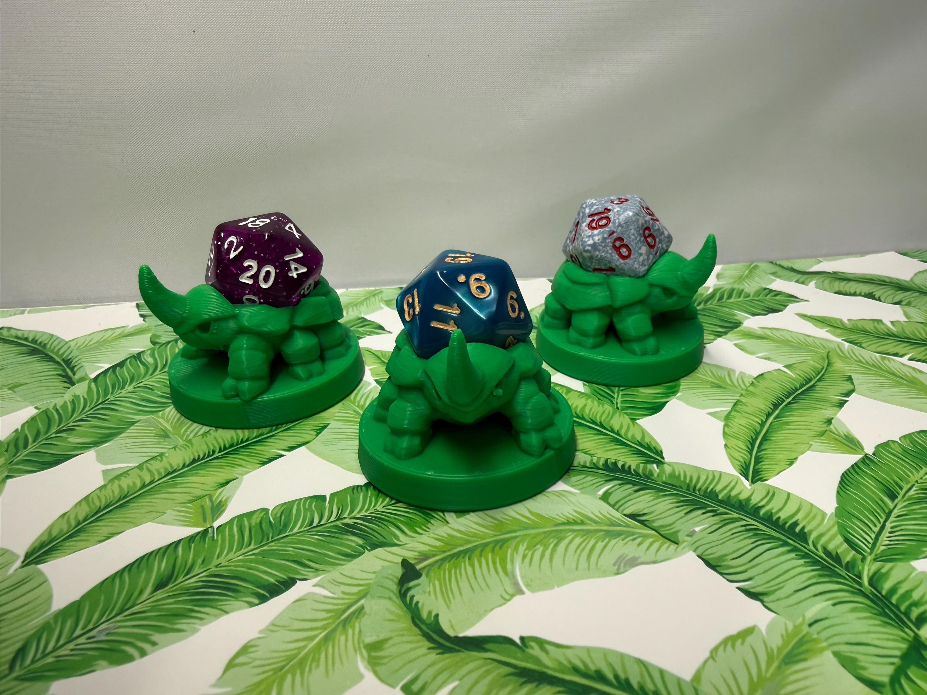 3D Printed Scute Swarm Dice Holder | MTG Token Counter