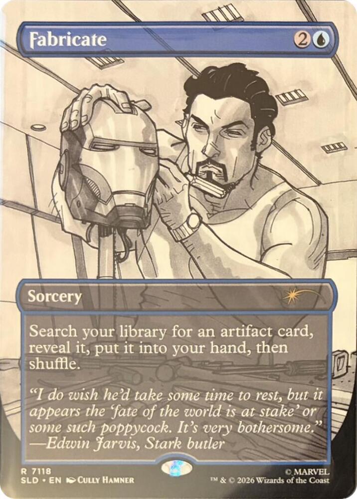 Magic: The Gathering Marvel Secret Lair Drop Fabricate 7118