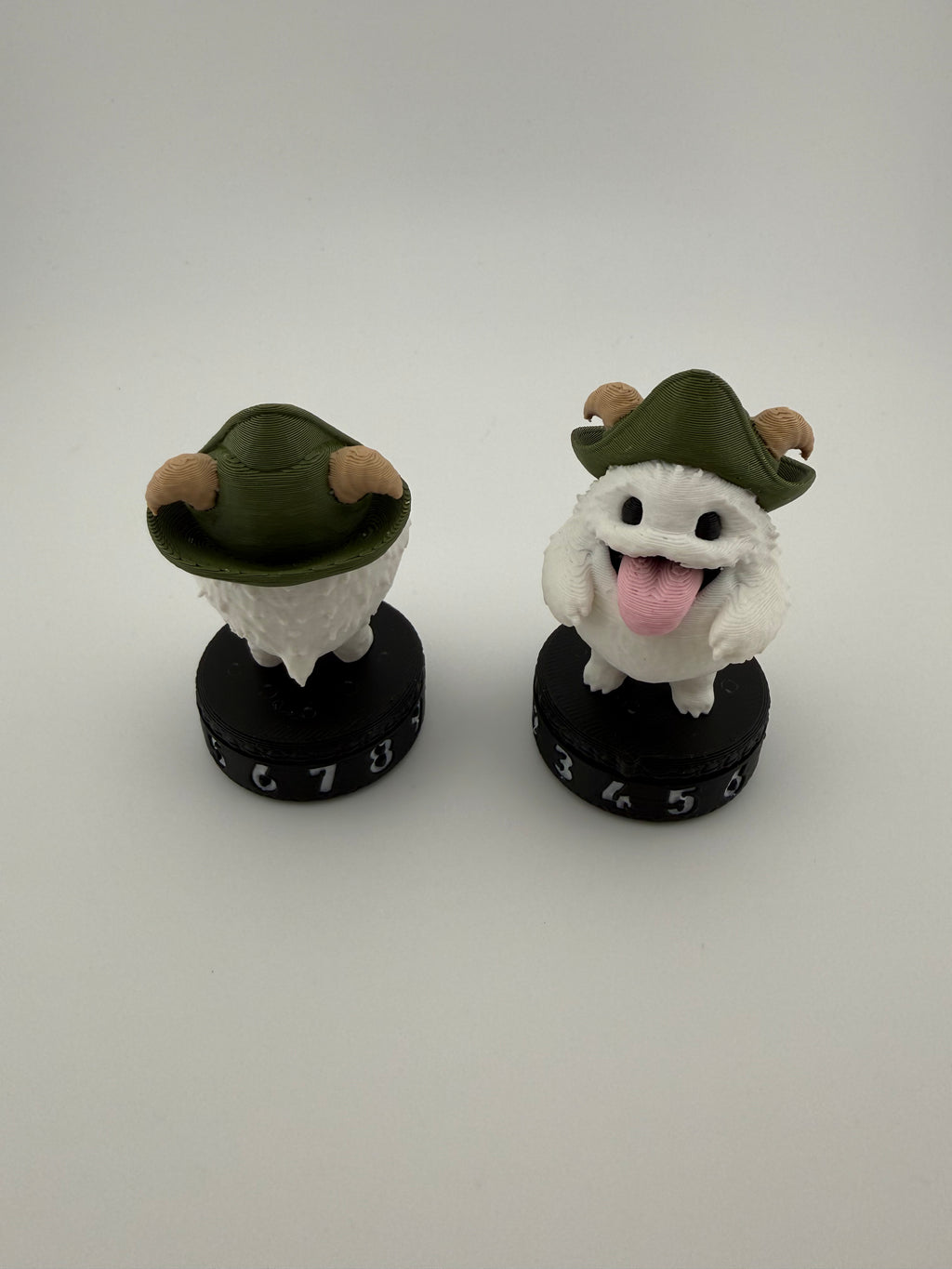 Plundering Poro Inspired Riftbound Tracker | 0–8 or 0–11 Rotating Stat Counter | League of Legends TCG Accessory