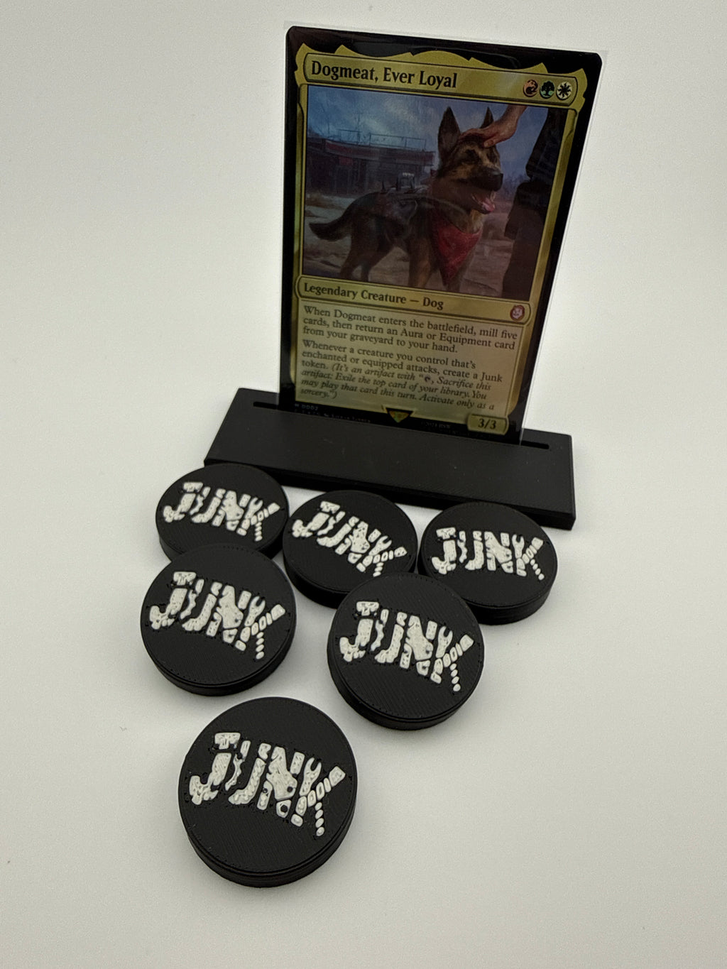 MTG Junk Tokens – Artifact Scrap Tokens for Magic the Gathering  - Tabletop Game Counters – Junk Token Set for Artifact Decks - Set of 6