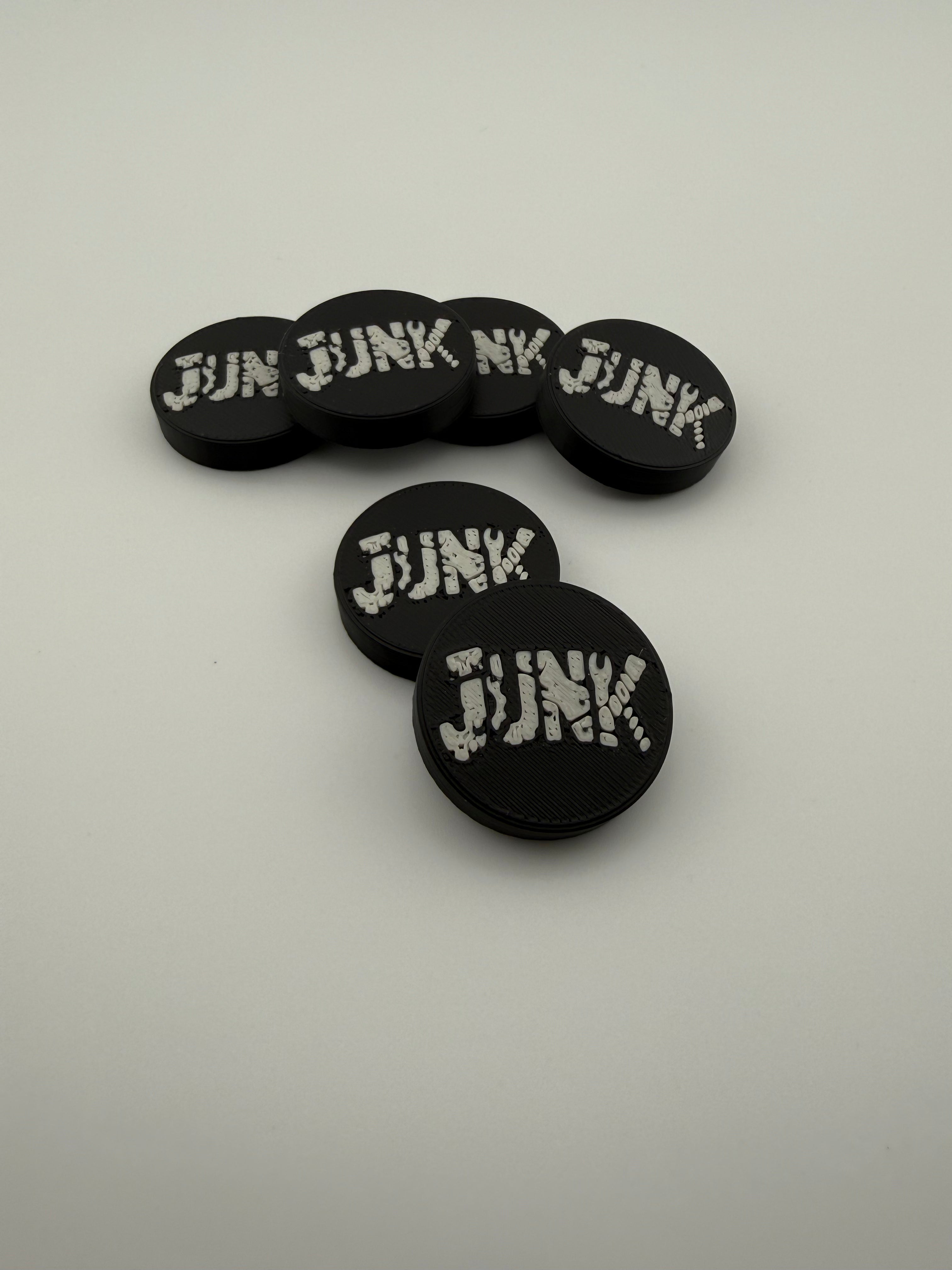 MTG Junk Tokens – Artifact Scrap Tokens for Magic the Gathering  - Tabletop Game Counters – Junk Token Set for Artifact Decks - Set of 6