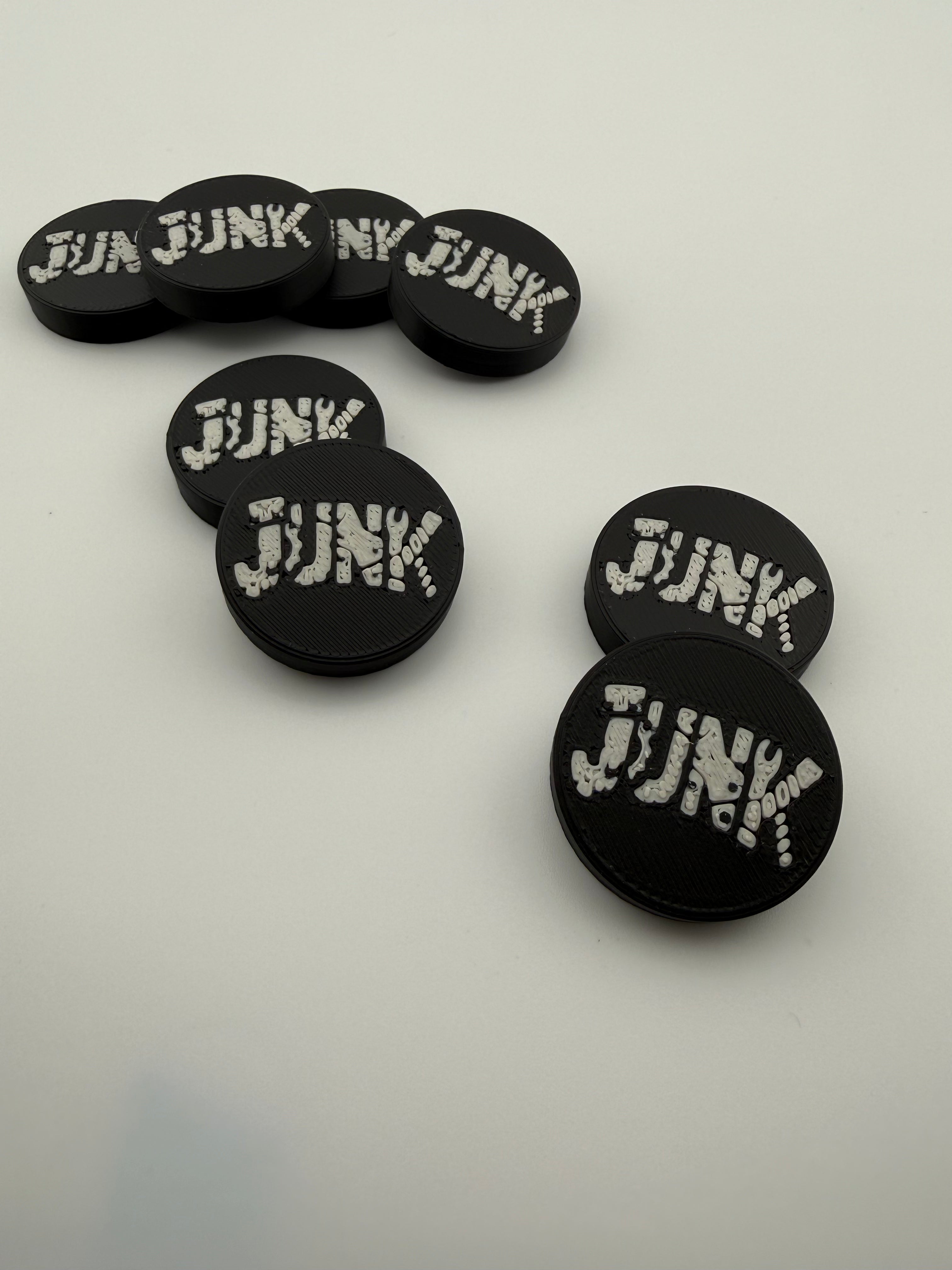 MTG Junk Tokens – Artifact Scrap Tokens for Magic the Gathering  - Tabletop Game Counters – Junk Token Set for Artifact Decks - Set of 6