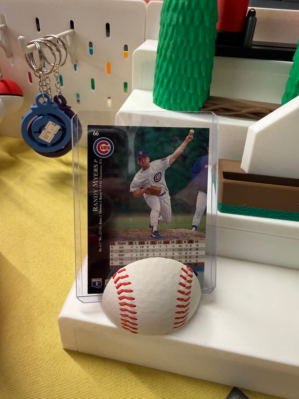 Baseball Graded Card Display Stand | 3D Printed Slab Holder for Collectors
