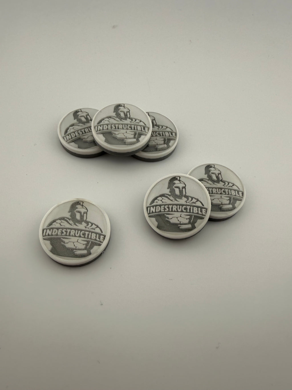 3D Printed Indestructible Knight Token - MTG Commander Accessory (Set of 6)
