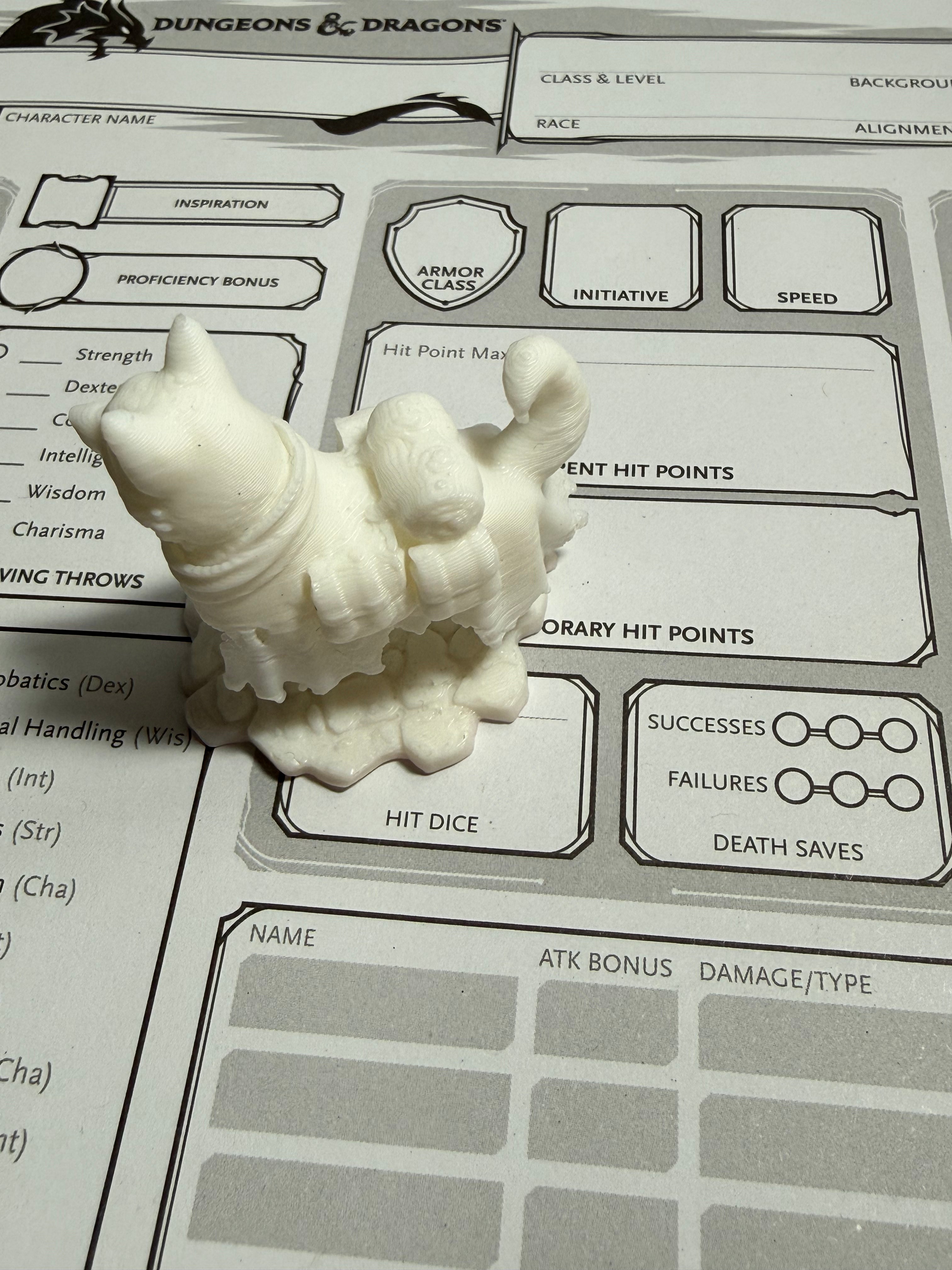 Good Boy Adventurer Dog Miniature | DnD Animal Companion | Cute RPG Tabletop Figure