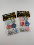 Magic the Gathering Battlefield Resilience Ability Counters – MTG Commander Keyword Counter Set of 6