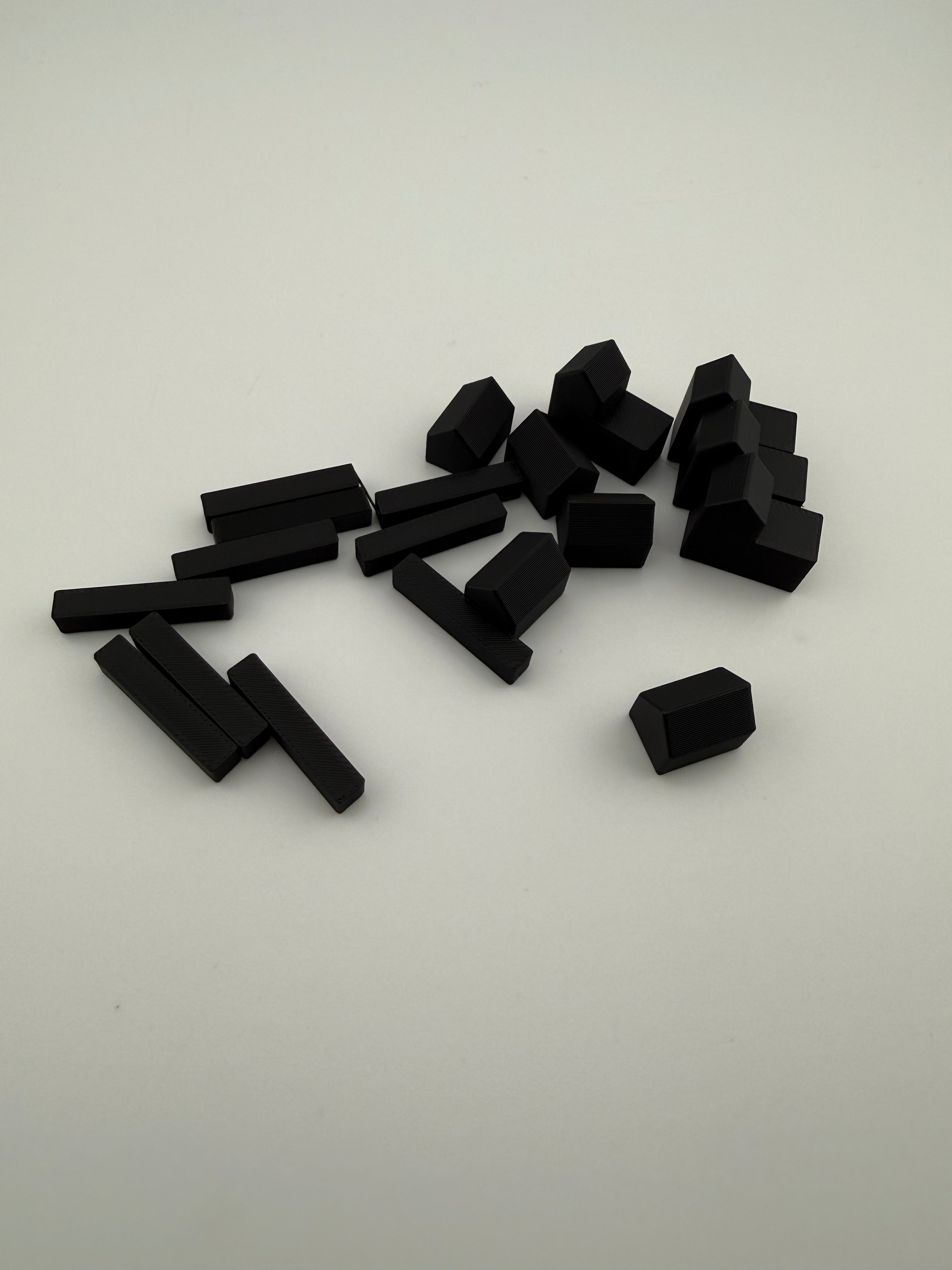 Catan Player Color Replacement Set – Roads, Settlements & Cities