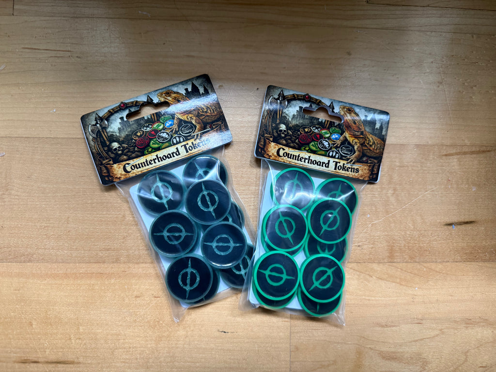 MTG Poison Counters (Set of 10) – Infect & Toxic Token Counters – Magic the Gathering Accessories – Green Poison Token Markers – Commander EDH Game Counters