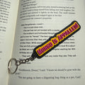 Mongo Is Appalled Keychain | Funny Dinosaur Keychain | Dungeon Crawler Inspired Accessory | 3D Printed Keychain | Book Lover Gift