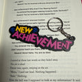 DCC Inspired "NEW ACHIEVEMENT" Keychain | Dungeon Crawler Fan Gift | 3D Printed Gamer Accessory | RPG Book Lover Keychain