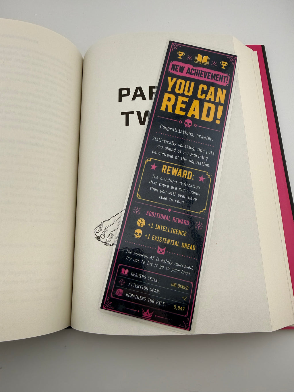 New Achievement: You Can Read! – Double-Sided Laminated Bookmark