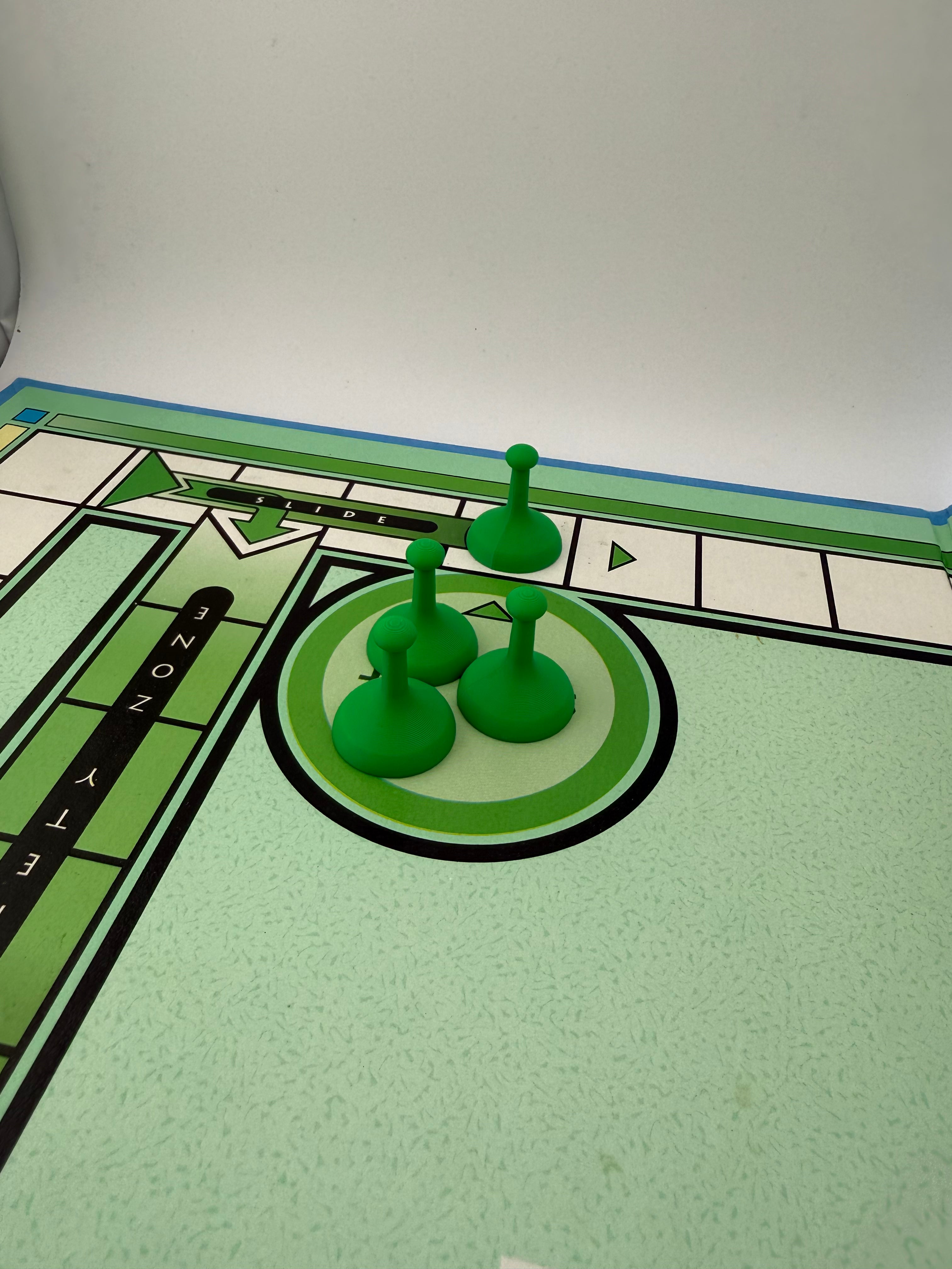 Sorry Game Replacement Pawns | Compatible Board Game Pieces | Set of 4 or Full Set of 16 | 3D Printed Replacement Tokens | Red Blue Green Yellow