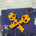 Borderlands Inspired Golden Key Keychain
