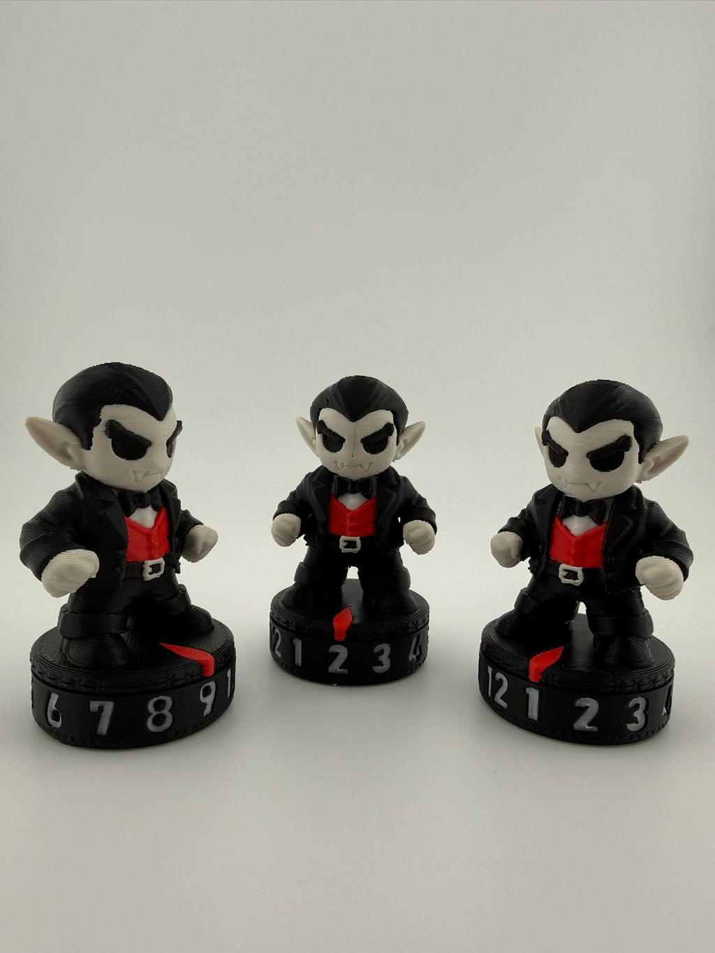 Vampire Token Counter Tracker — 1–12 Dial Base