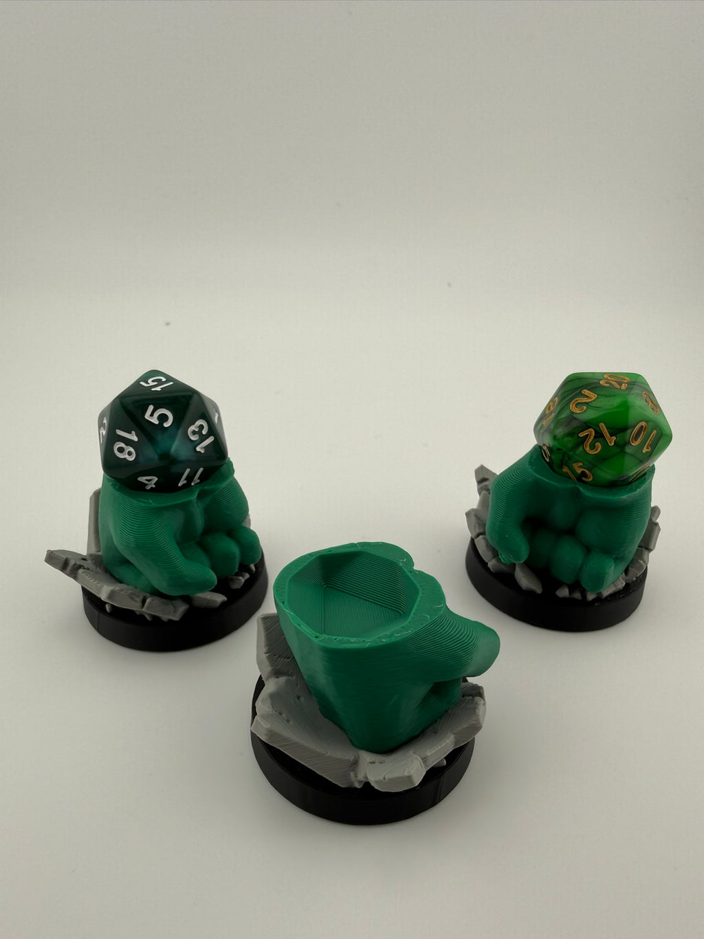 3D Printed Smash Fist Dice Holder | MTG Commander EDH Accessory | Marvel Deck Token Tracker