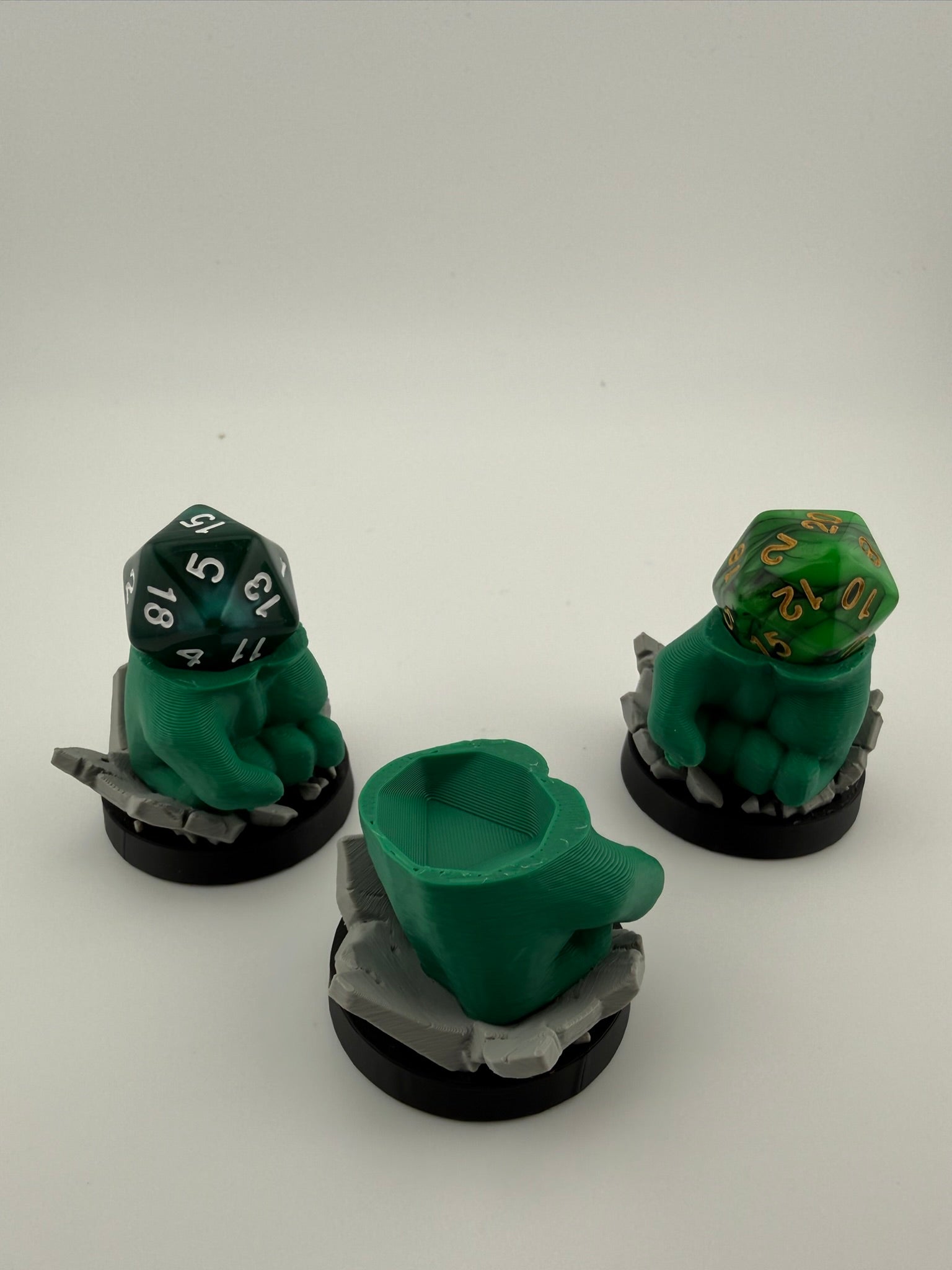 3D Printed Smash Fist Dice Holder | MTG Commander EDH Accessory | Marvel Deck Token Tracker