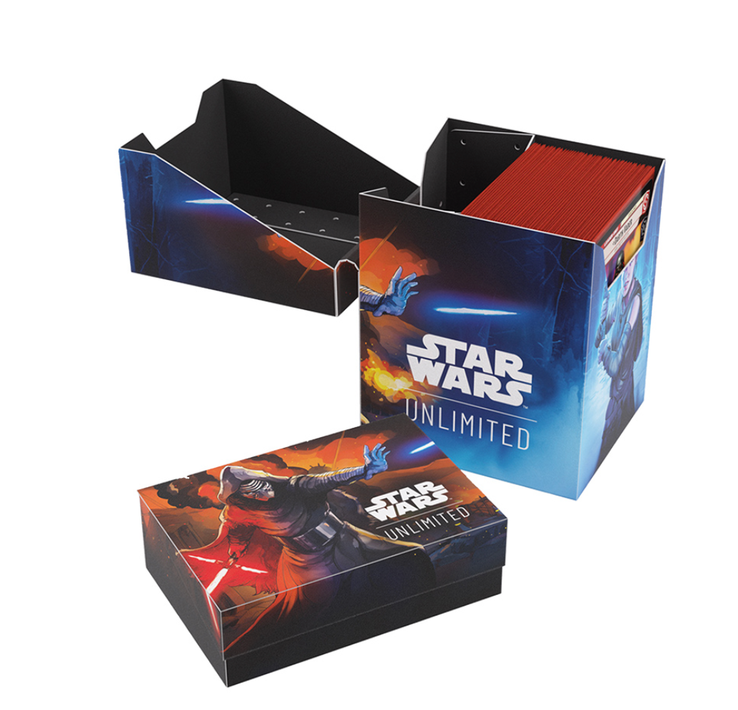 Star Wars Unlimited Rey/Kylo Ren Soft Crate Deck Box