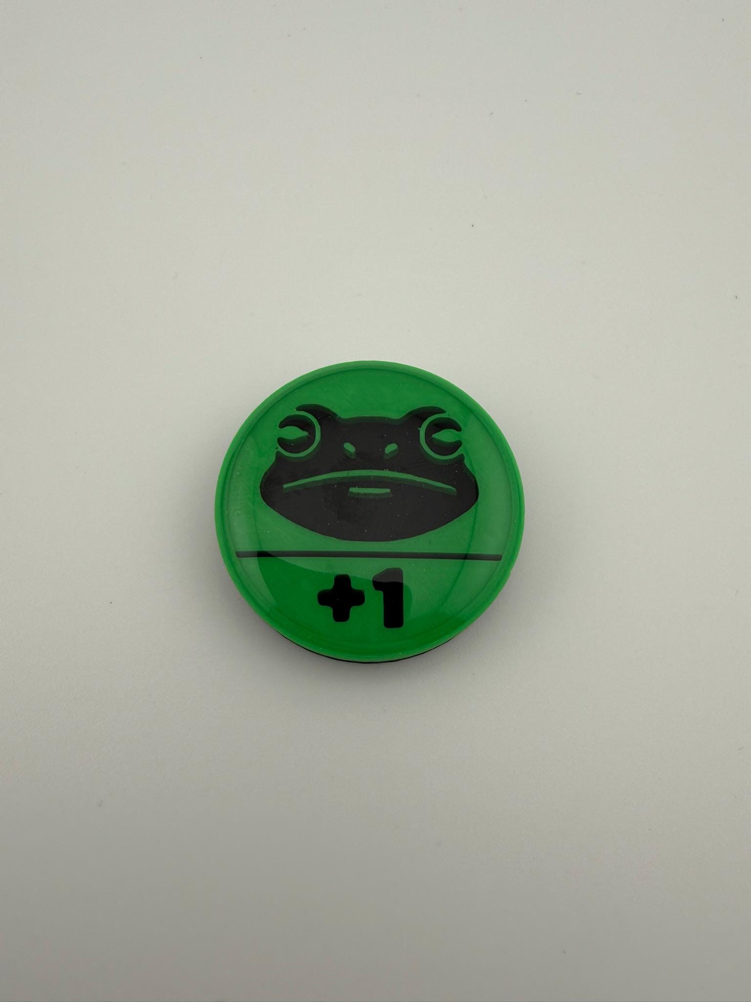 MTG Frog +1/+1 Croak Counters | Green and Black Tokens, Commander EDH