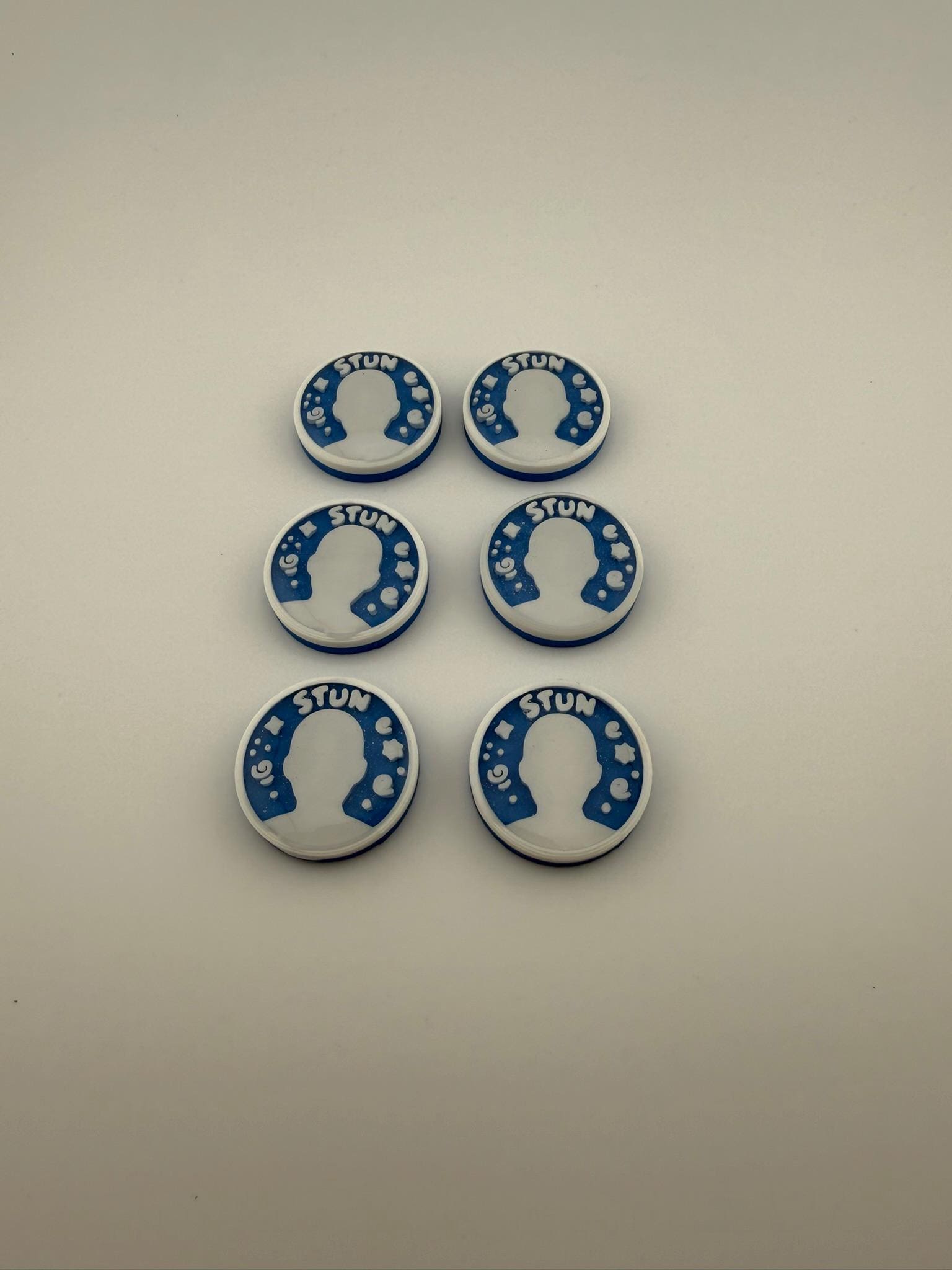 6 Pack Stun Tokens – Tabletop Gaming Status Effect Markers | RPG & Card Game Accessories