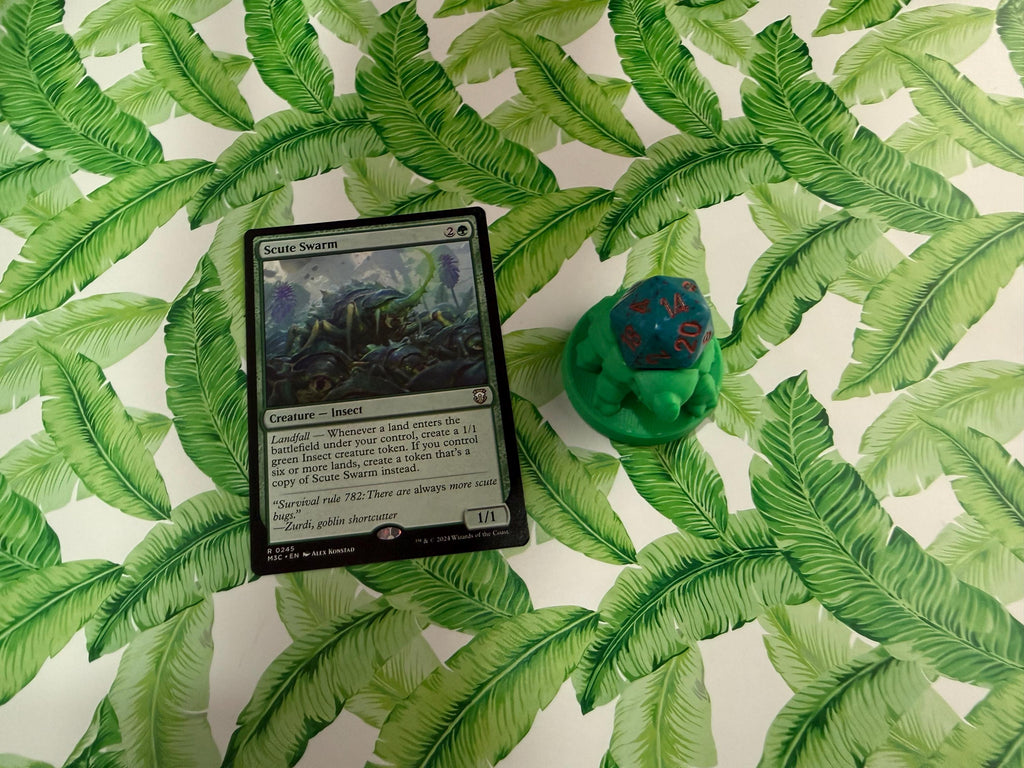 3D Printed Scute Swarm Dice Holder | MTG Token Counter