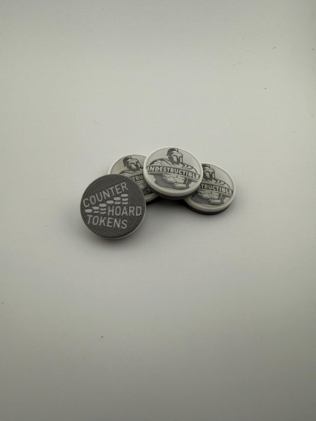 3D Printed Indestructible Knight Token - MTG Commander Accessory (Set of 6)