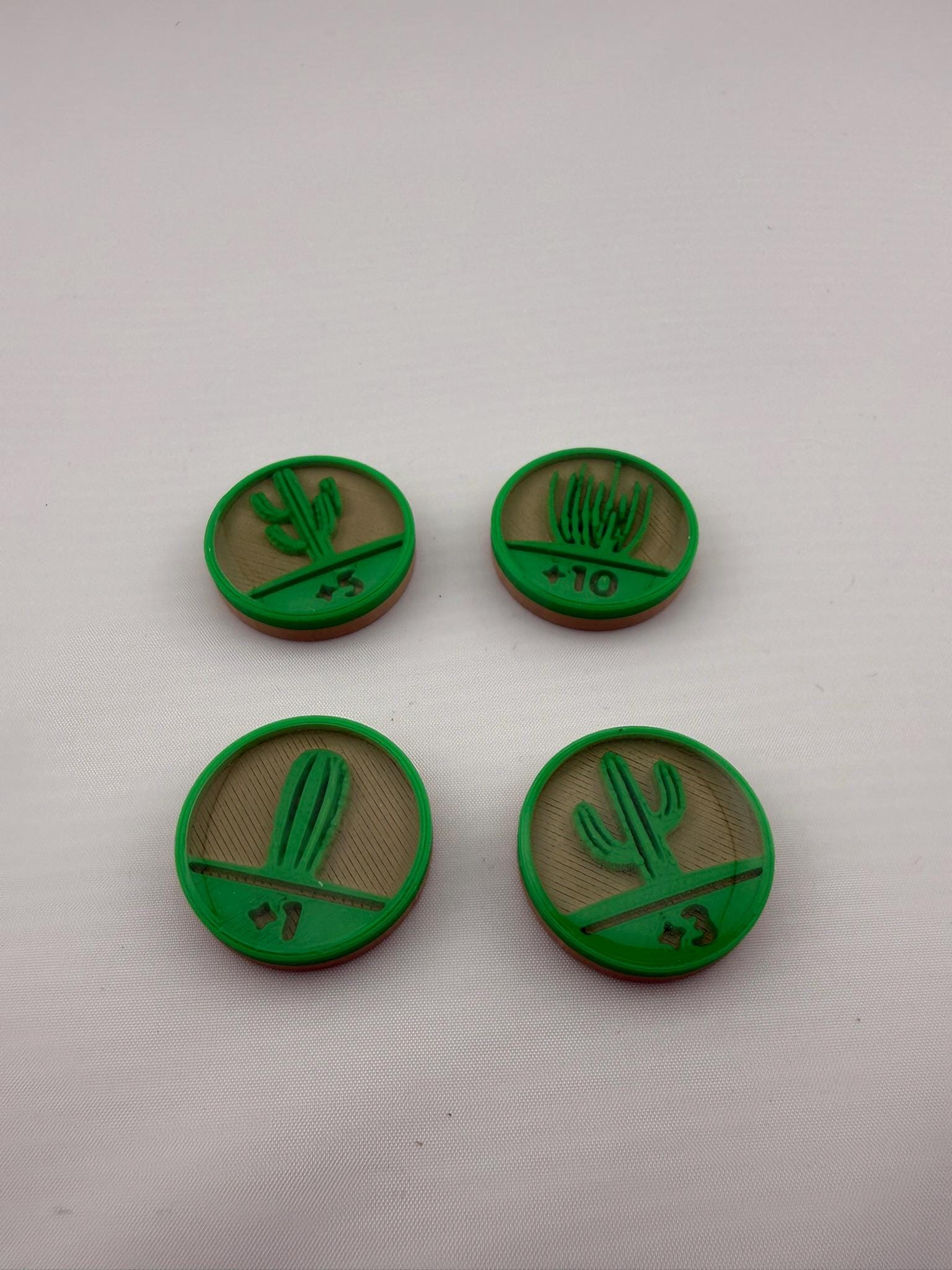 MTG Cactus +1/+1 Counters | Green Tokens, Commander EDH