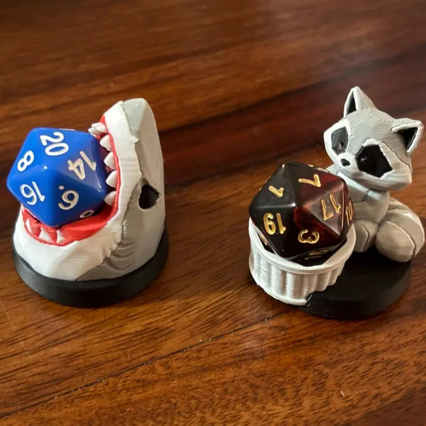 3D Printed Shark Dice Holder | MTG Commander EDH Counter