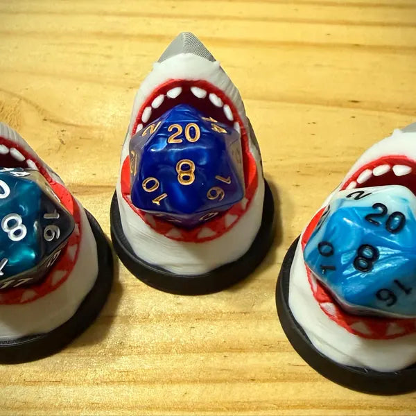 3D Printed Shark Dice Holder | MTG Commander EDH Counter