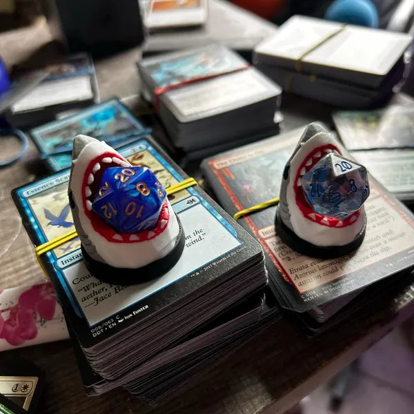 3D Printed Shark Dice Holder | MTG Commander EDH Counter