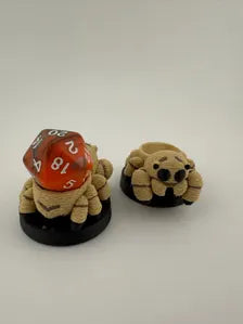 Whimsical Woodland Spider Dice Holder – DnD & MTG Token Gift