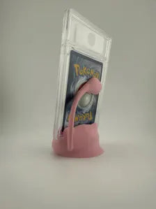 Mew Inspired Card Display Stand – 3D Printed Slab Holder (PSA, CGC)