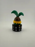 Plant Creature Tracker • Tactile Habit Counter • Desk Toy • Fantasy Miniature (0–99) • Plant Lover Gift • Tabletop Accessory