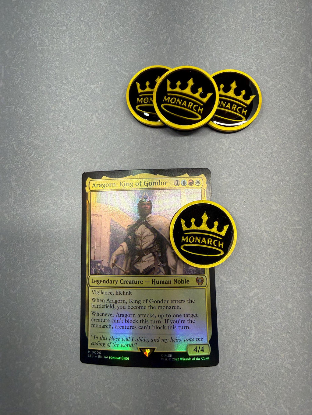 Magic: The Gathering Monarch Tokens – MTG Status Markers