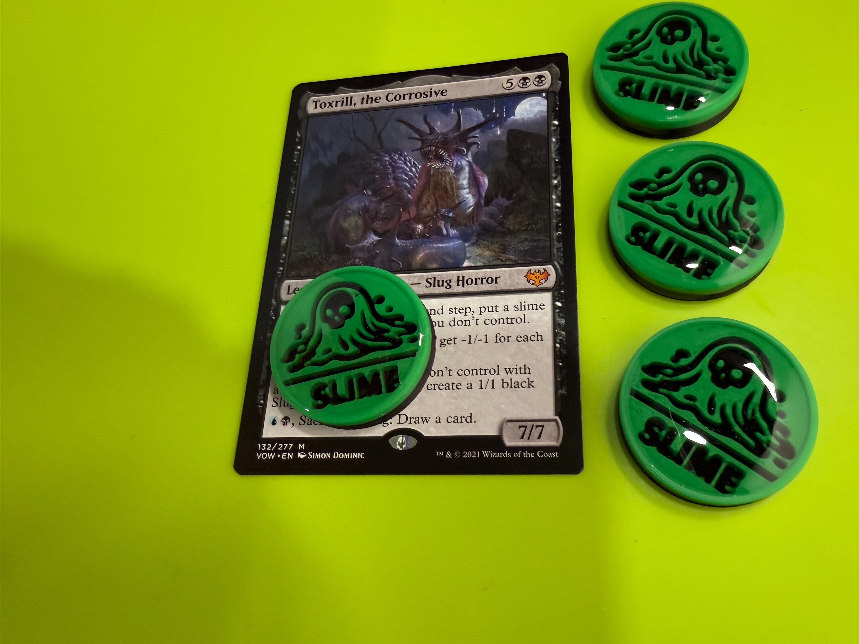 Slime the Board! MTG Slime Tokens – Toxrill the Corrosive Commander Counters