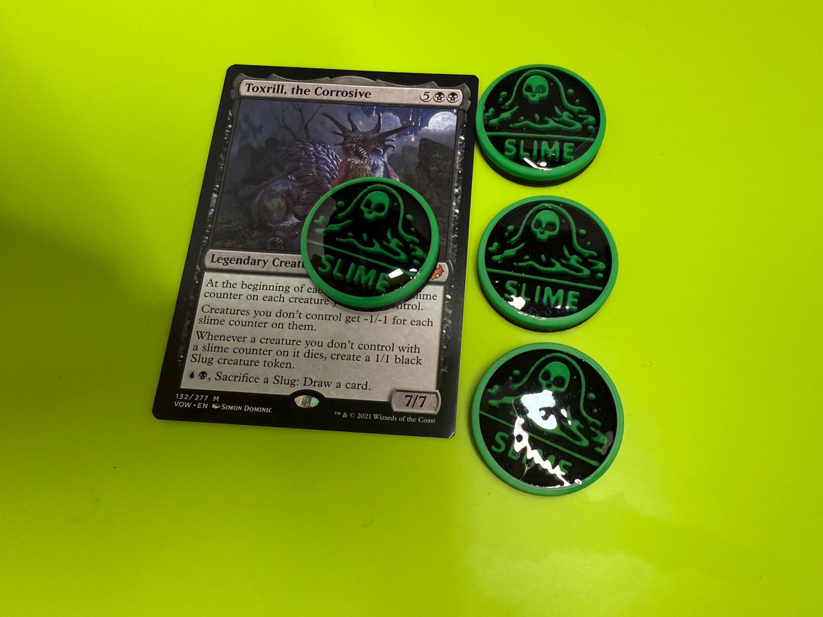 Slime the Board! MTG Slime Tokens – Toxrill the Corrosive Commander Counters