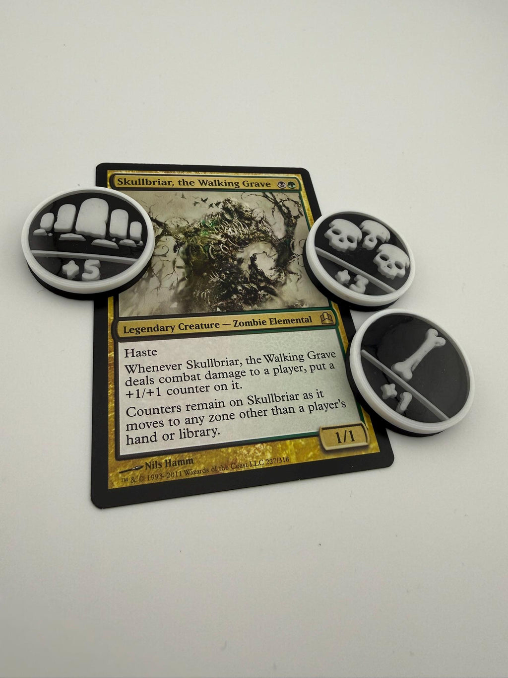 MTG Skeleton Undead +1/+1 Counters, Commander EDH