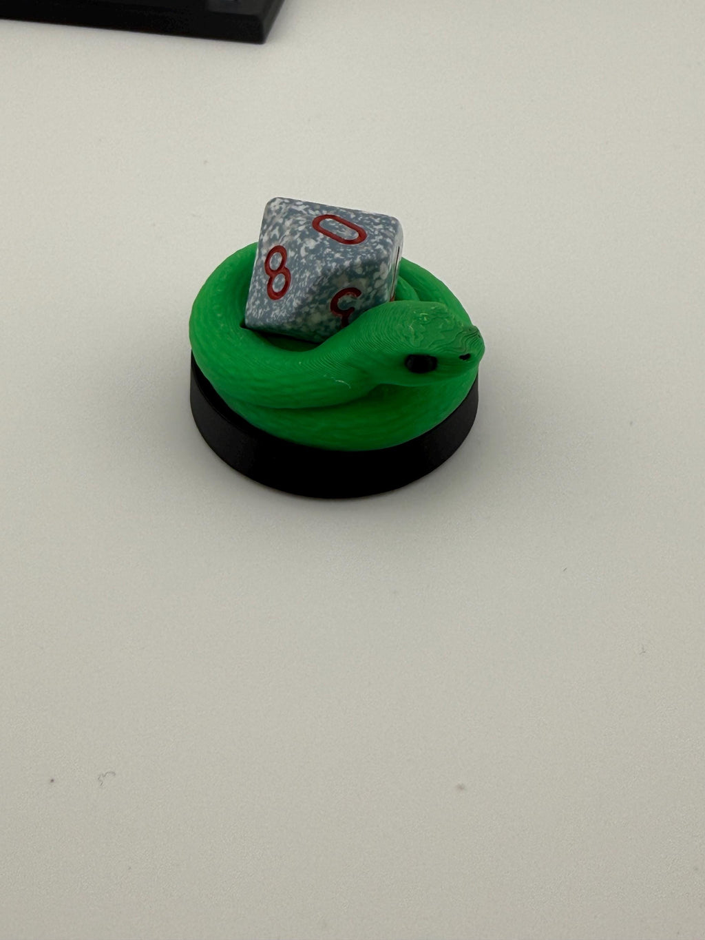 3D Printed Snake Token Dice Holder - Poison Counter – MTG Commander Accessory