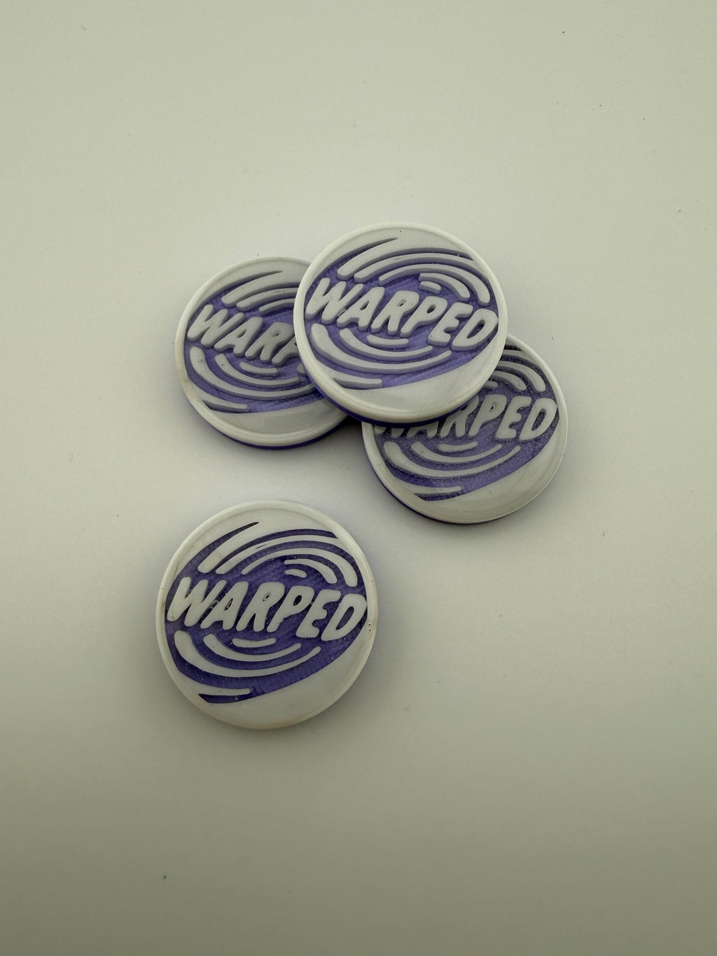 Warped Tokens for Magic The Gathering | MTG Commander Counters, Set of 4