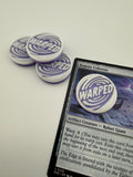 Warped Tokens for Magic The Gathering | MTG Commander Counters, Set of 4