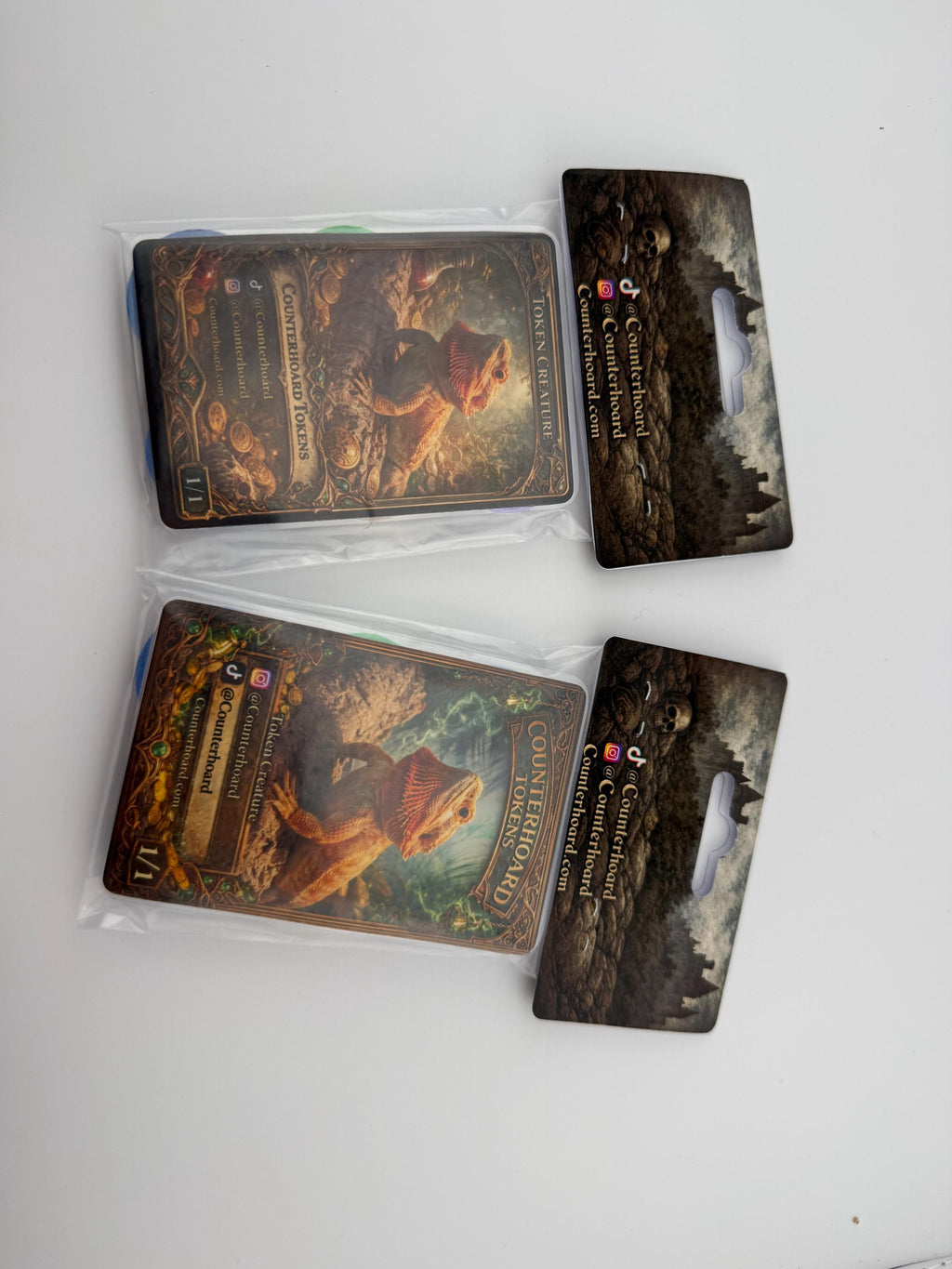 Standard Game Night Token Set | Tabletop Game Tokens | MTG Compatible Counters |