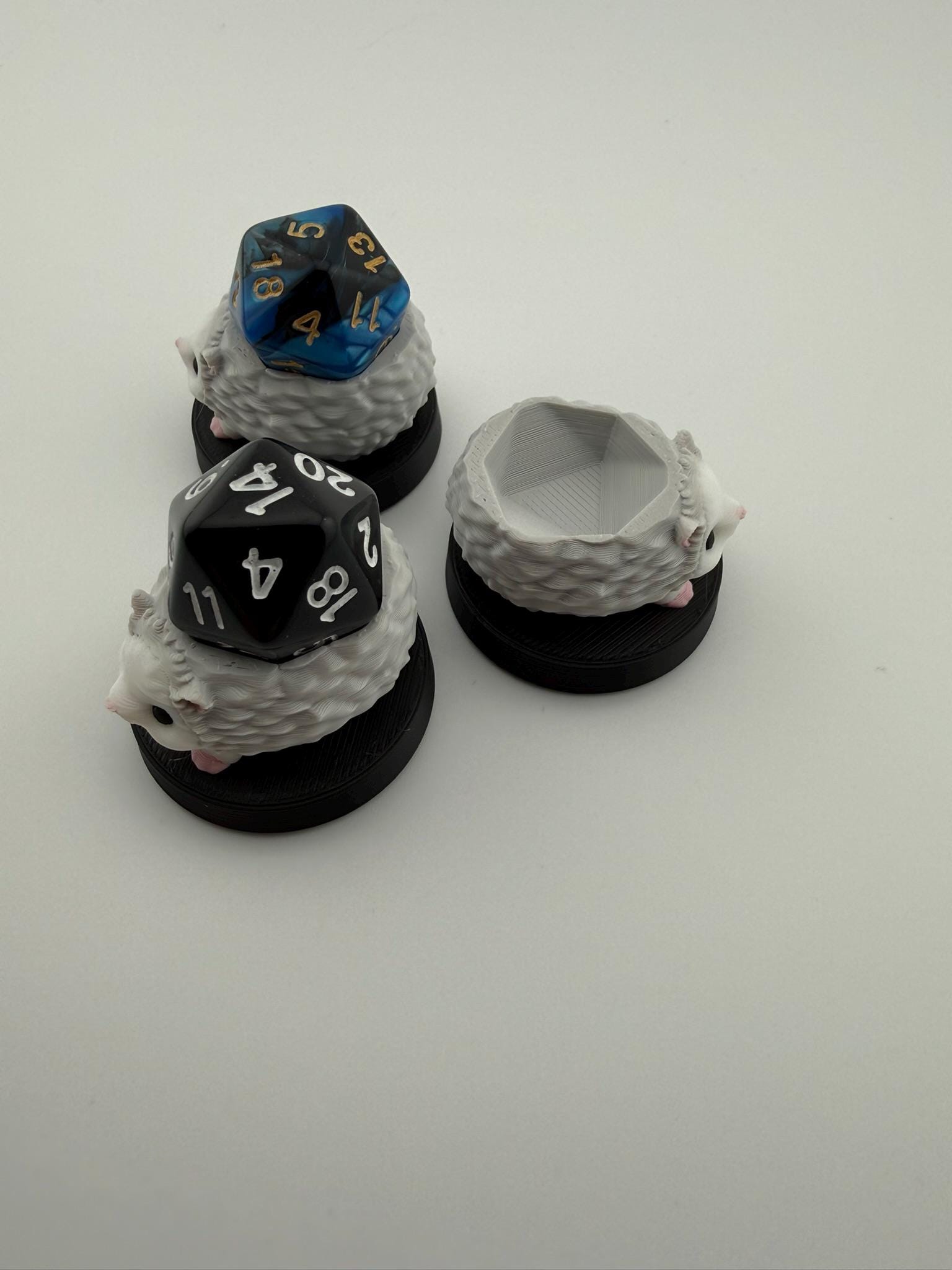 3D Printed Hedgehog Dice Holder | Sonic MTG Commander EDH Accessory