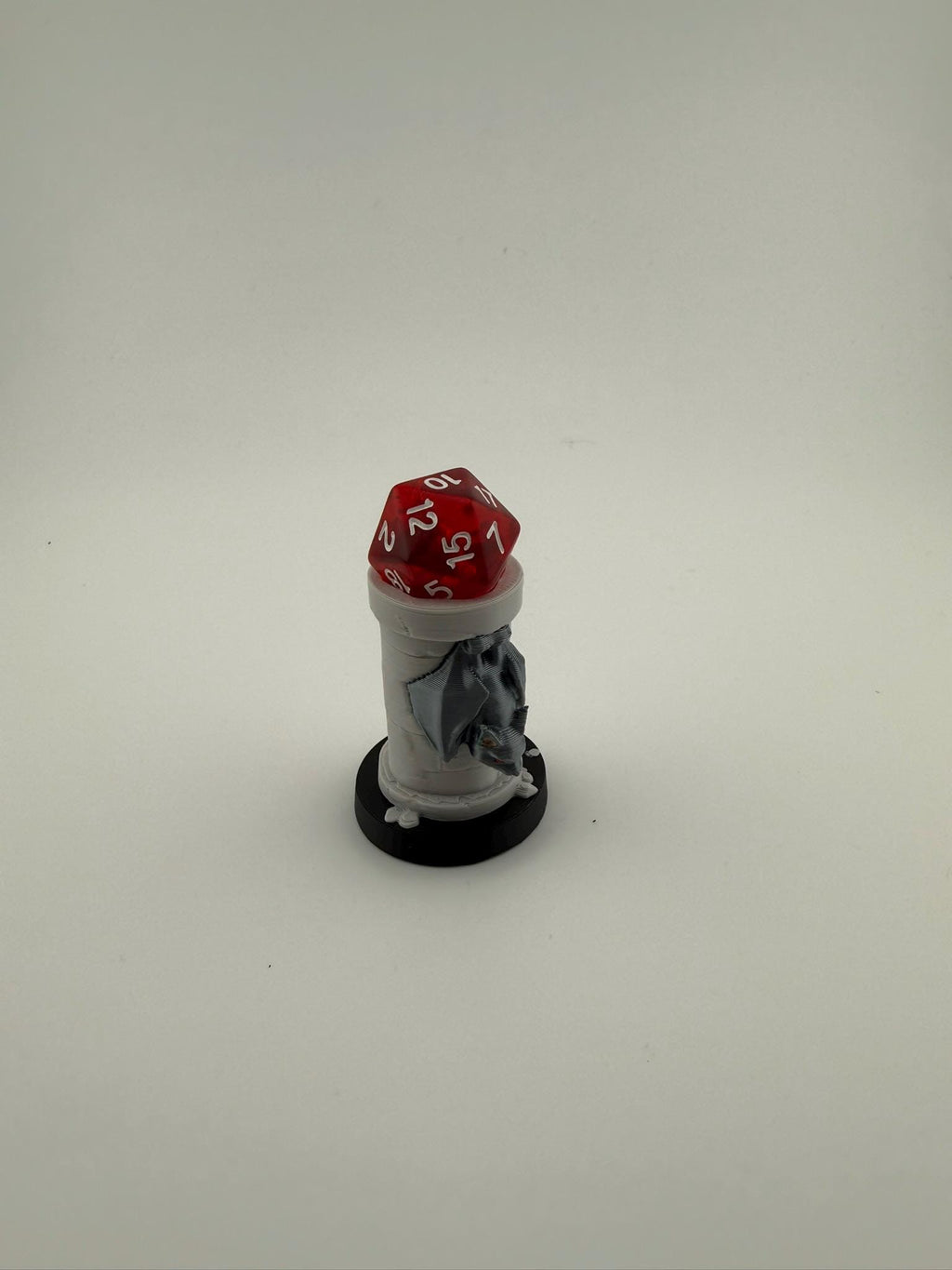 3D Printed Bat Token Dice and Display Holder - MTG Commander Accessory