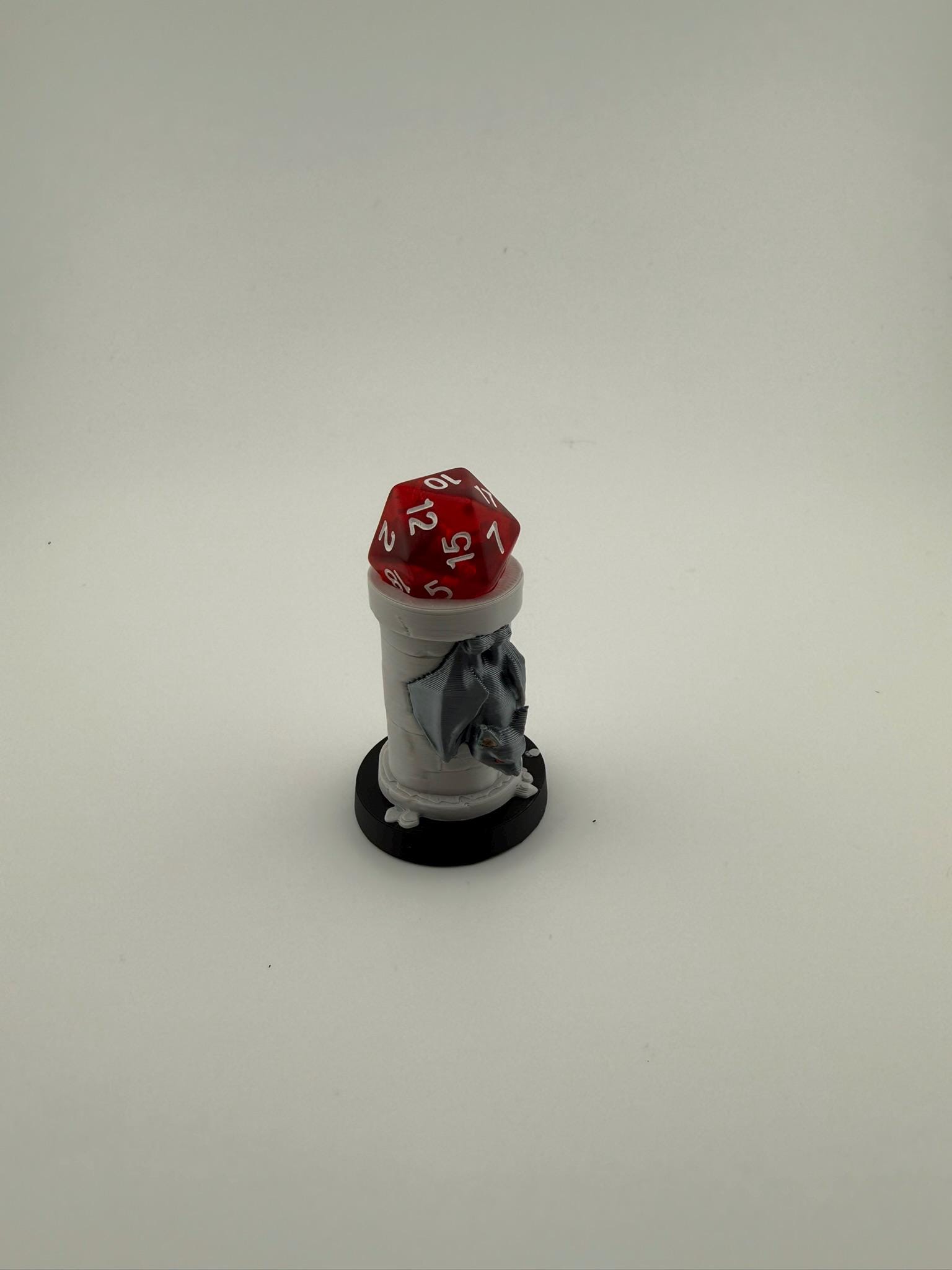 3D Printed Bat Token Dice and Display Holder - MTG Commander Accessory