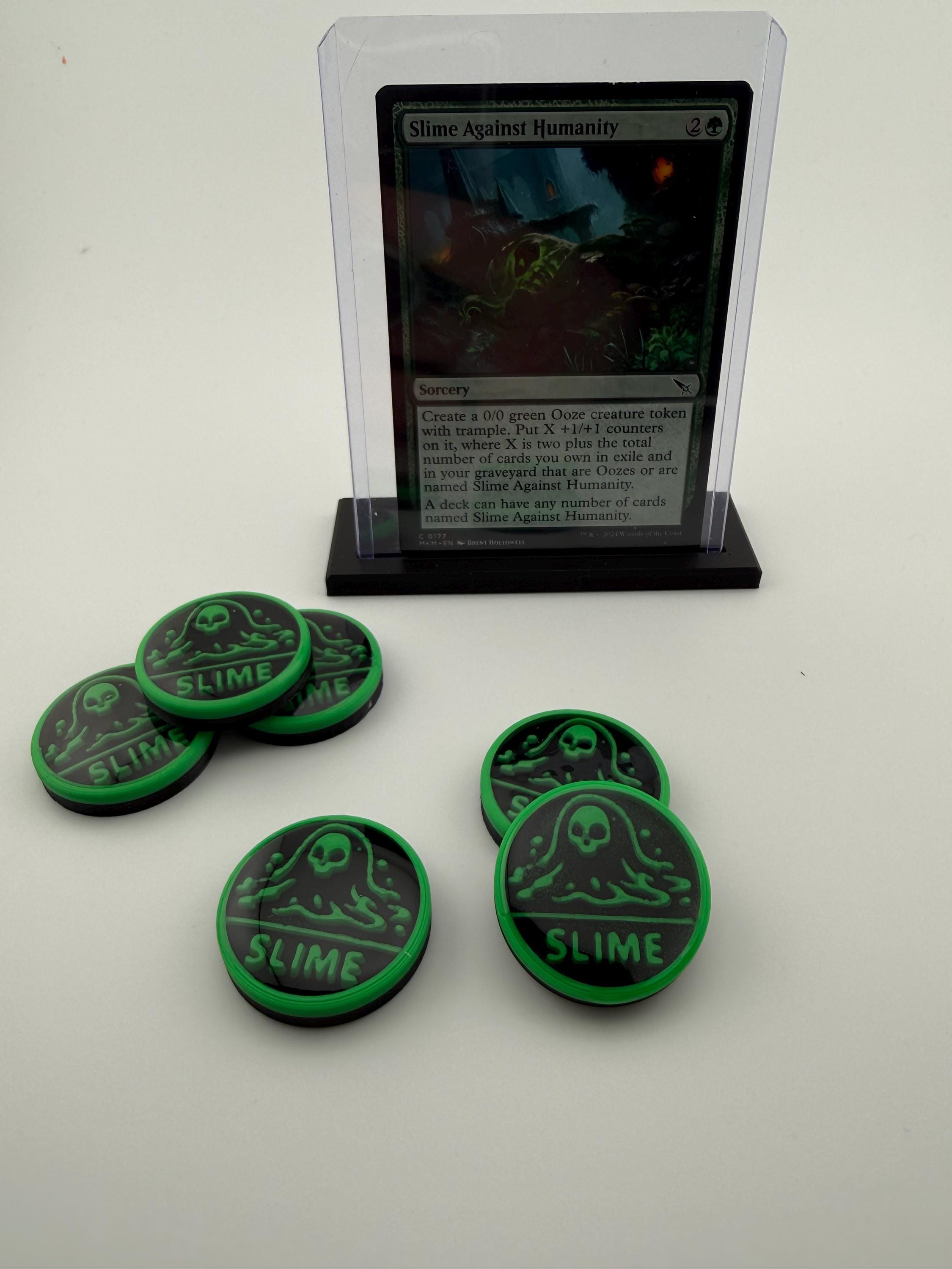 Slime the Board! MTG Slime Tokens – Toxrill the Corrosive Commander Counters