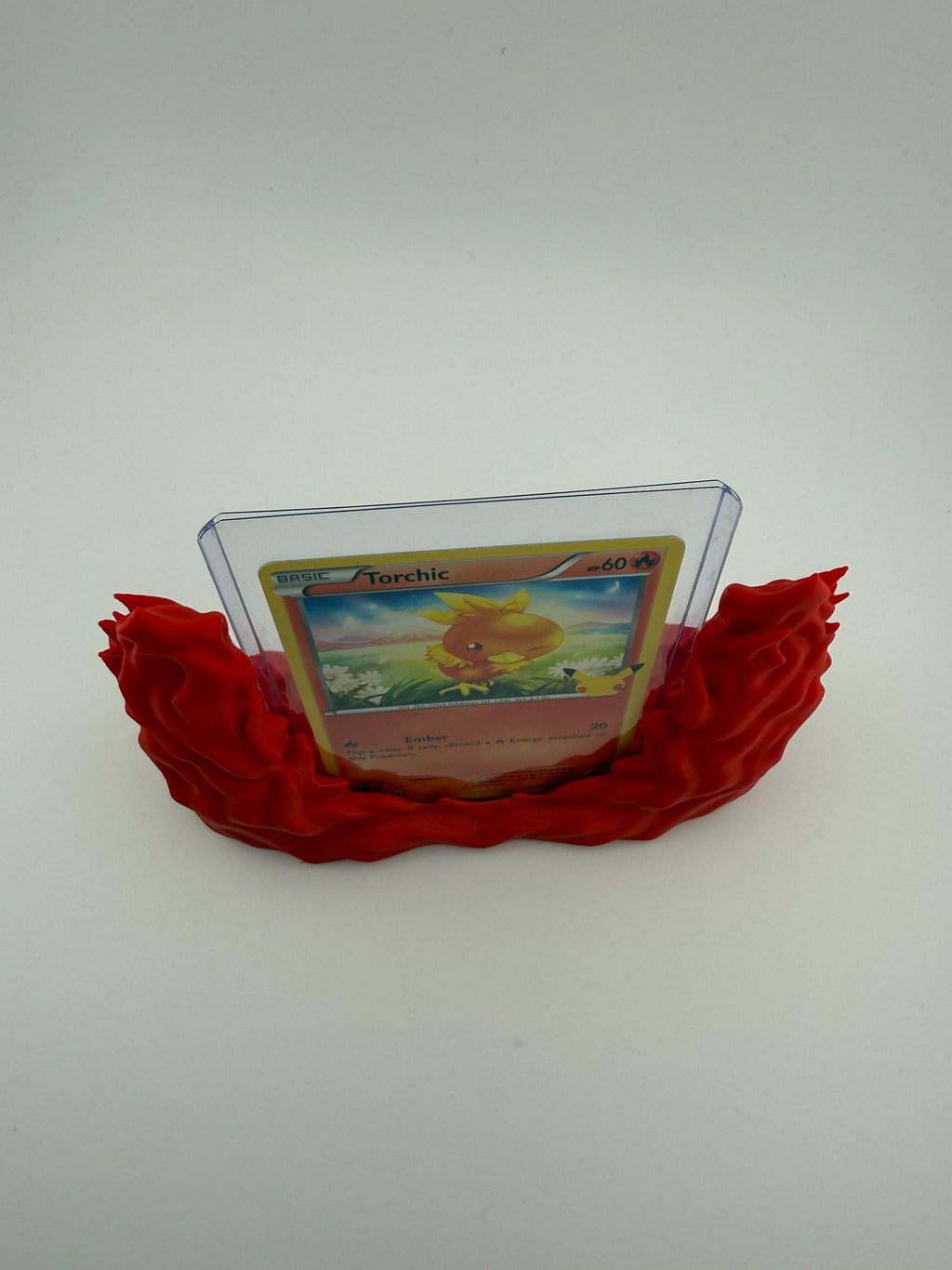 FireType / FlameThemed TCG Card Stand for Slabs & Toploaders