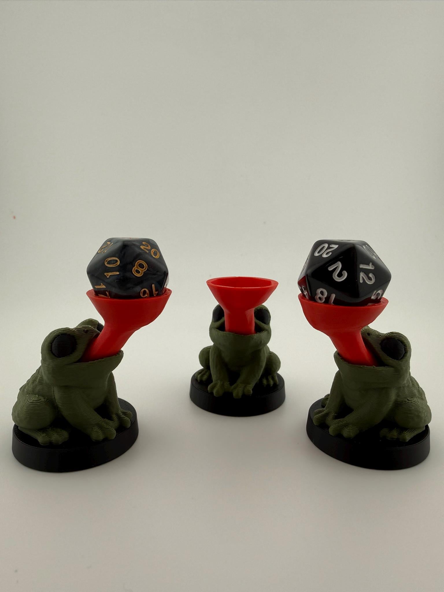 3D Printed Toad Dice Holder | MTG Commander EDH Accessory