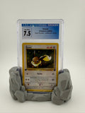 Graded Card Display Stand – Rock Terrain PLA Holder (Slab/Toploader)